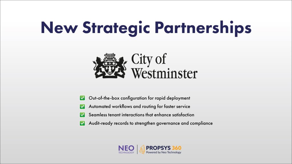 Neo Technology Partners with Westminster City Council Landscape